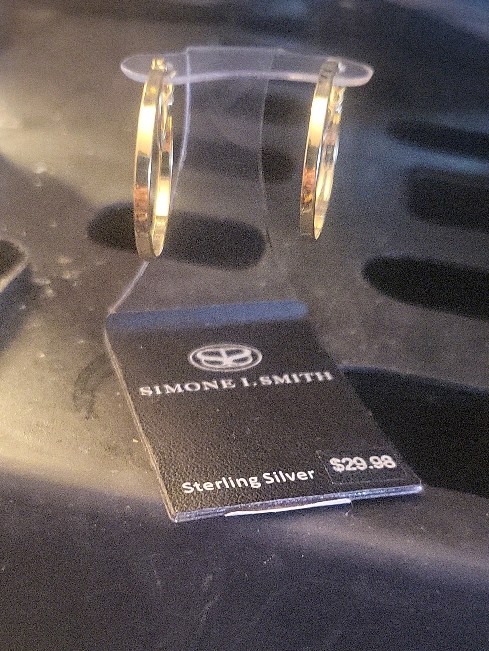 Simone I. Smith Gold Hoop Earrings